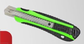 23848 Макетен нож JH-207 18mm 3-остр. супер здрав ПРОМО