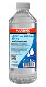  MARENOL Дейонизирана вода за технически цели 1л