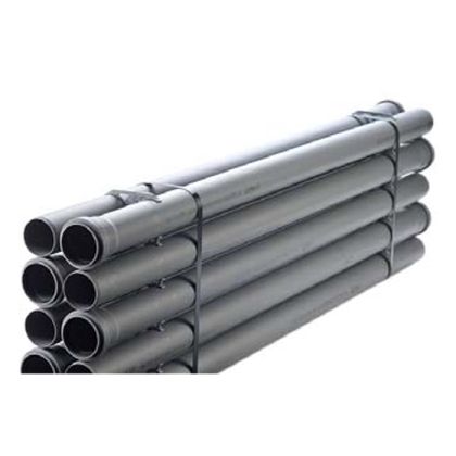 PVC тръба VALDOM сива ф110/2.2  0.25м/бр
