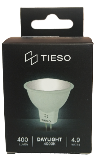 Tieso LED Лампа GU5.3 4.9W 4000K MR16 JCDR DOBdriver 220V
