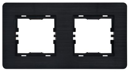 23222592  NILSON  СЕЛЕН Рамка двойна черна  26642