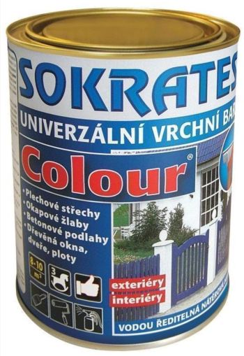 СОКРАТЕС HET AKRYL MAT Боя бяла 0100 - 0.7кг