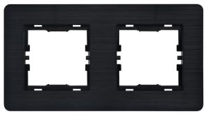 23222592  NILSON  СЕЛЕН Рамка двойна черна  26642