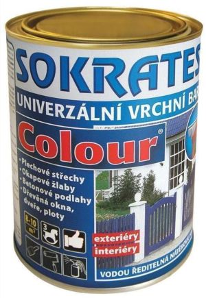 СОКРАТЕС HET AKRYL MAT Боя черна 0199 - 0.7кг